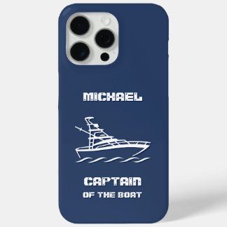 Captain of the Boat (customizable)  iPhone 15 Pro Max Case