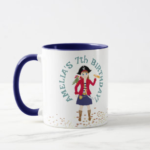 Captain of the Pirate Ship Birthday Party Mug