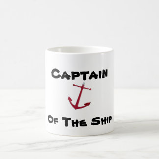 Captain of the ship coffee mug