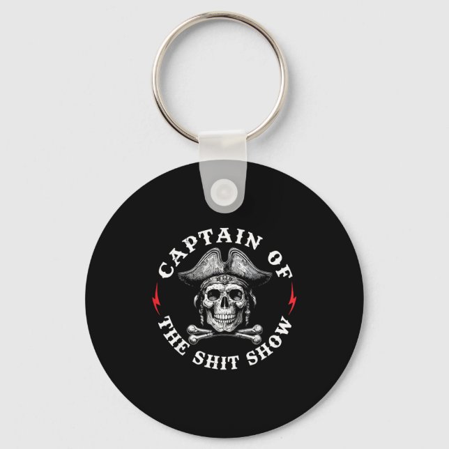 Captain Of The Show  Keychain (Front)