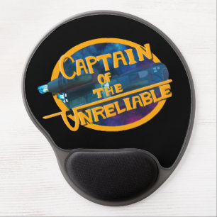 Captain of the Unreliable Gel Mouse Pad