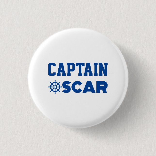 Captain Oscar Button (Front)