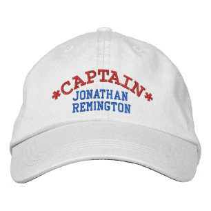 CAPTAIN Personalized First Last NameAdjustable Hat