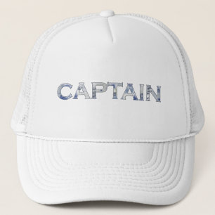 Captain personalized gifts trucker hat