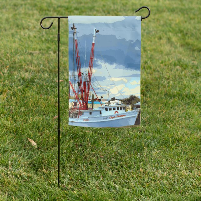 Captain Phillips Garden Flag (In SItu)