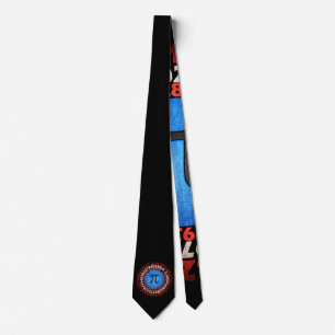 Captain Pi Superhero Shield Nerdy Math Pi Day      Neck Tie