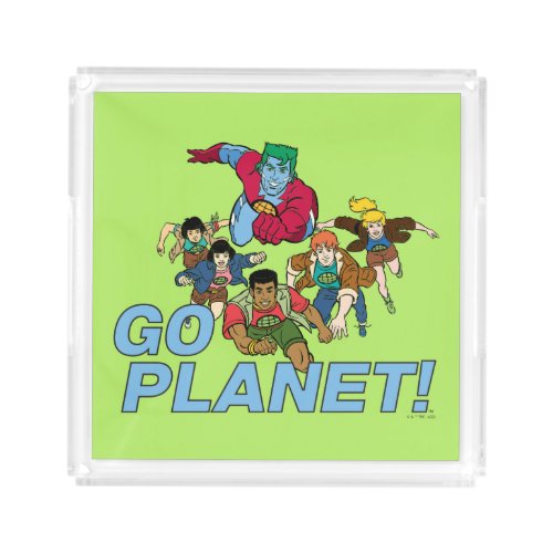 Captain Planet and the Planeteers _ Go Planet Acrylic Tray