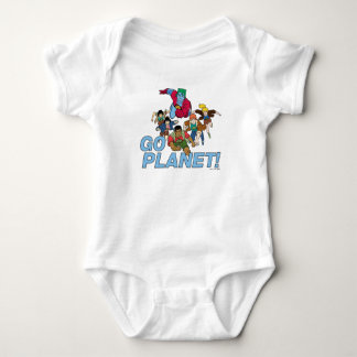 Captain Planet and the Planeteers - Go Planet! Baby Bodysuit