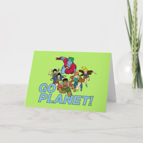Captain Planet and the Planeteers _ Go Planet Card