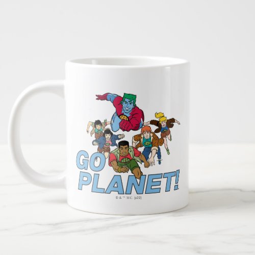 Captain Planet and the Planeteers _ Go Planet Giant Coffee Mug