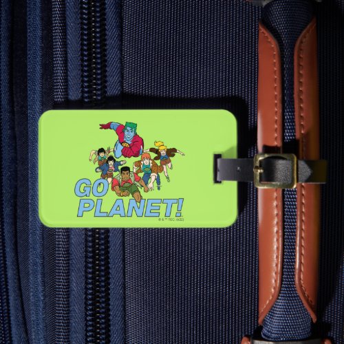 Captain Planet and the Planeteers _ Go Planet Luggage Tag