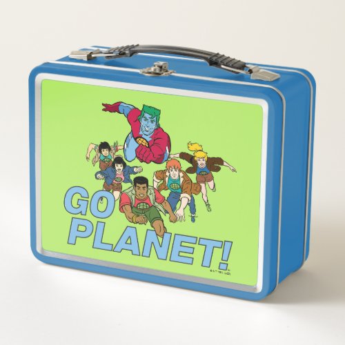 Captain Planet and the Planeteers _ Go Planet Metal Lunch Box