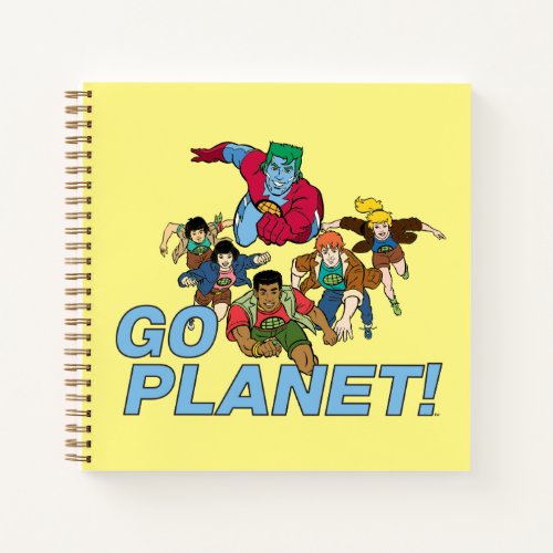 Captain Planet and the Planeteers _ Go Planet Notebook