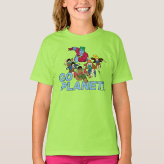 Captain Planet and the Planeteers - Go Planet! T-Shirt