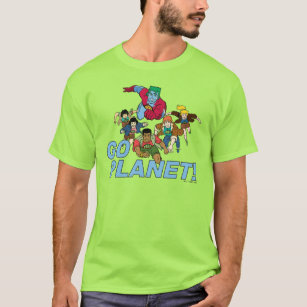 Captain Planet and the Planeteers - Go Planet! T-Shirt