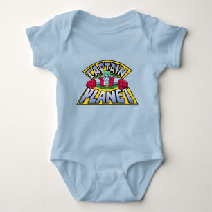 Captain Planet Logo Baby Bodysuit