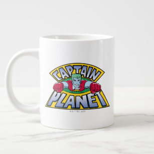 Captain Planet Logo Giant Coffee Mug