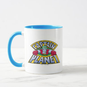 Captain Planet Logo Mug