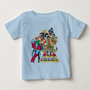 Captain Planet & the Planeteers Group Logo Graphic Baby T-Shirt