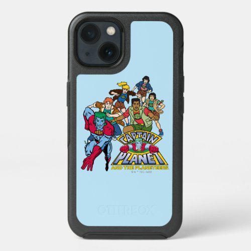 Captain Planet  the Planeteers Group Logo Graphic iPhone 13 Case