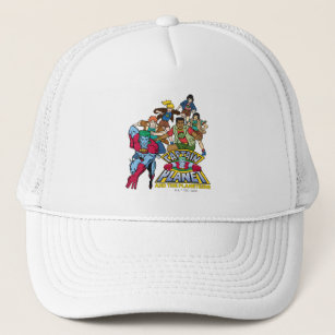 Captain Planet & the Planeteers Group Logo Graphic Trucker Hat