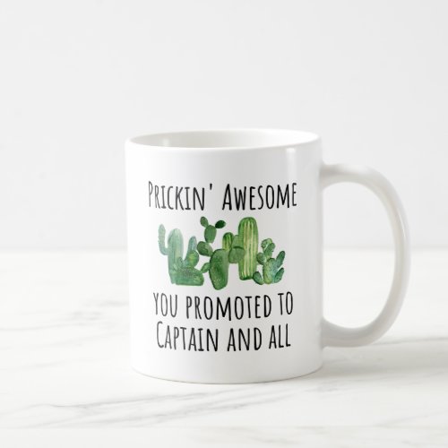 Captain Promotion New Future Congratulations Gift Coffee Mug