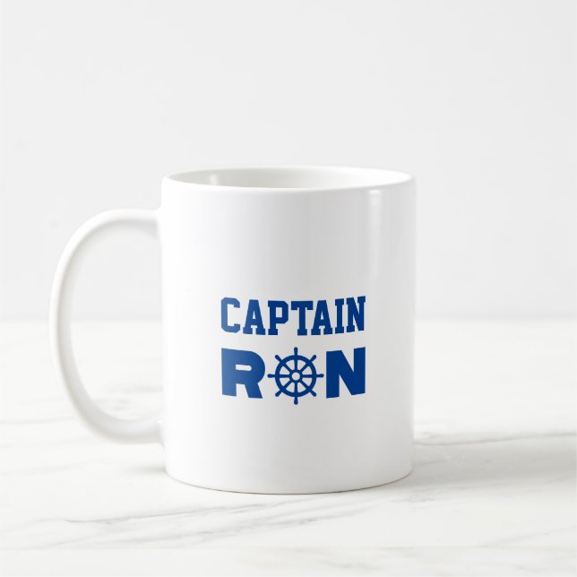 Captain Ron Coffee Mug (Left)
