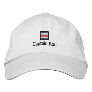 Captain Ron Embroidered Baseball Hat