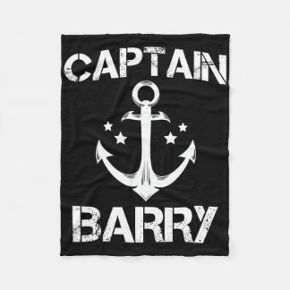 Captain Rry Funny Birthday Personalized Surname Cl Fleece Blanket