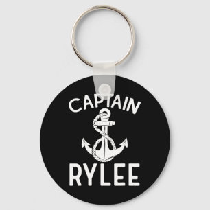 Captain Rylee Anchor Boat Boating Yacht Ship Keychain