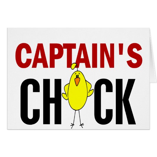 Captain’s Chick Cards (Front Horizontal)