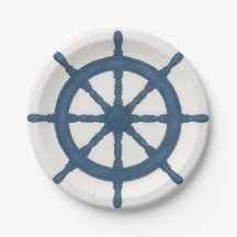 Captain’s Table Nautical Plate