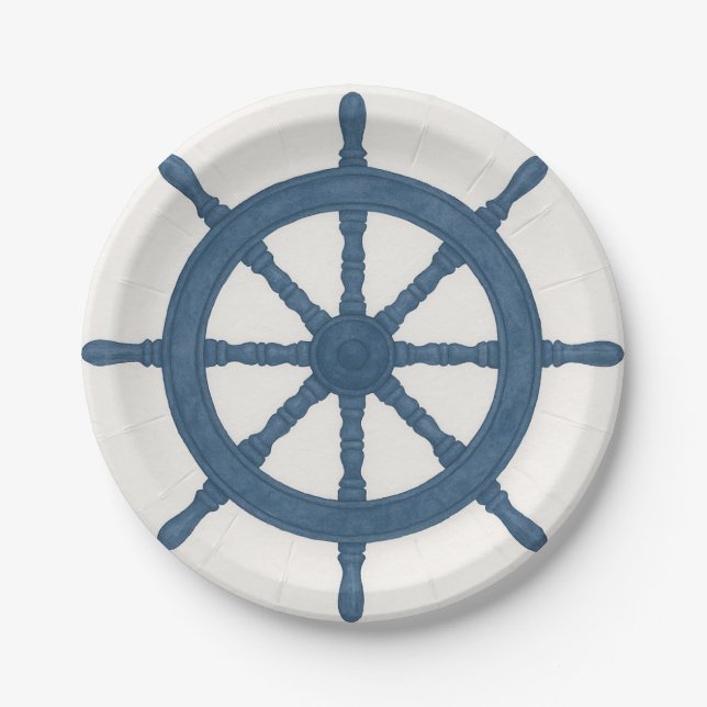 Captain’s Table Nautical Plate (Front)