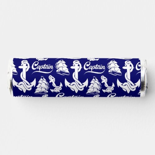 Captain Sailboat Anchor Nautical Design Breath Savers® Mints