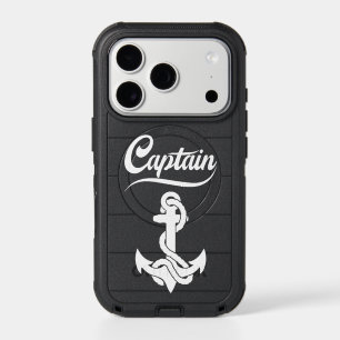 Captain Sailboat Anchor Nautical Design iPhone 17 Pro Case