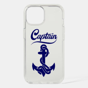 Captain Sailboat Anchor Nautical Design iPhone 15 Case