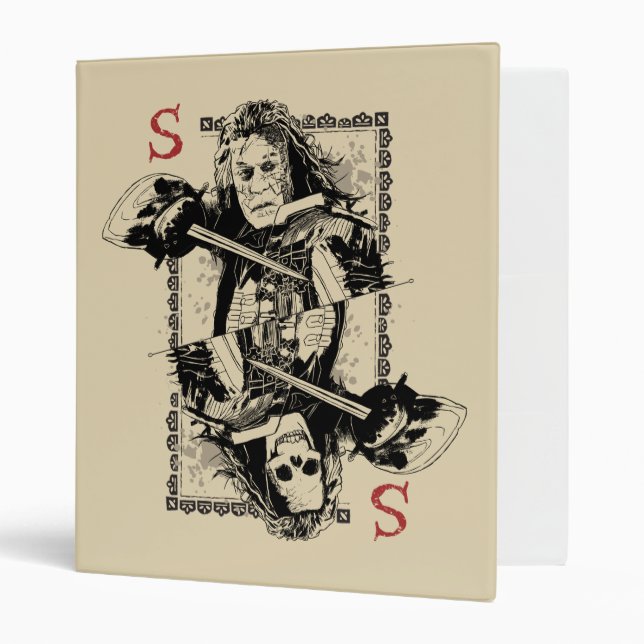 Captain Salazar - Butcher of the Sea 3 Ring Binder (Front/Inside)