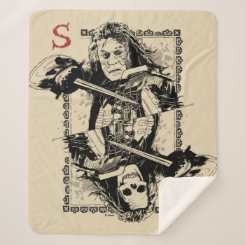 Captain Salazar - Butcher Of The Sea Sherpa Blanket by DisneyPirates at Zazzle