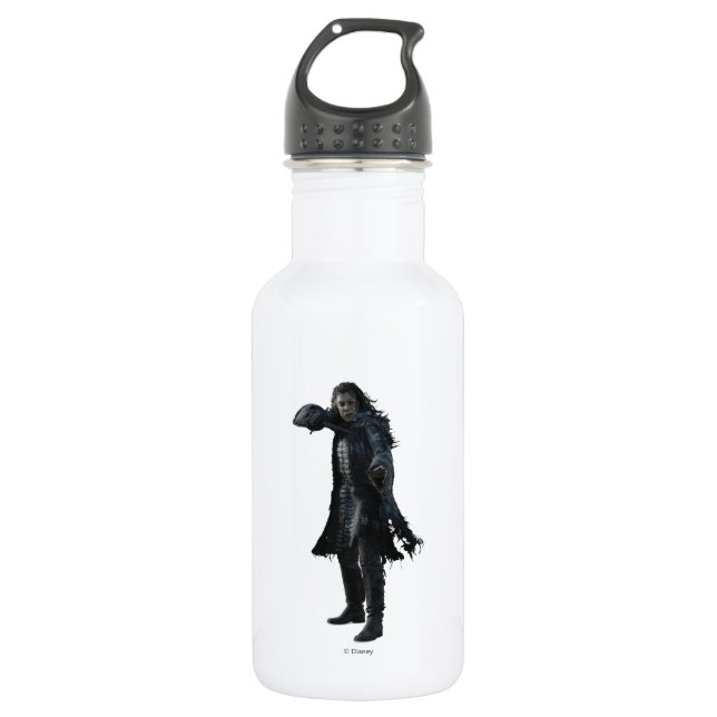 Captain Salazar - Fearless Commander Stainless Steel Water Bottle (Front)