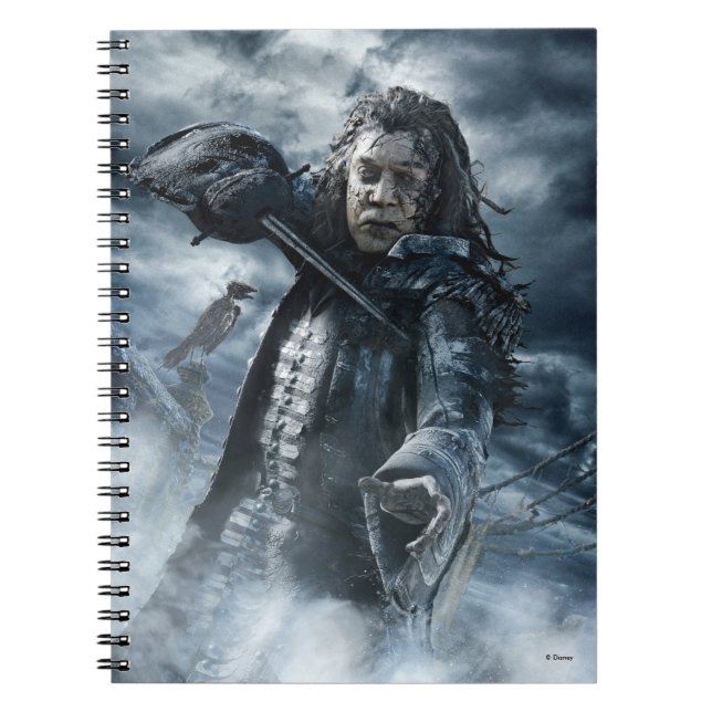 Captain Salazar - The Sea Is Ours! Notebook (Front)