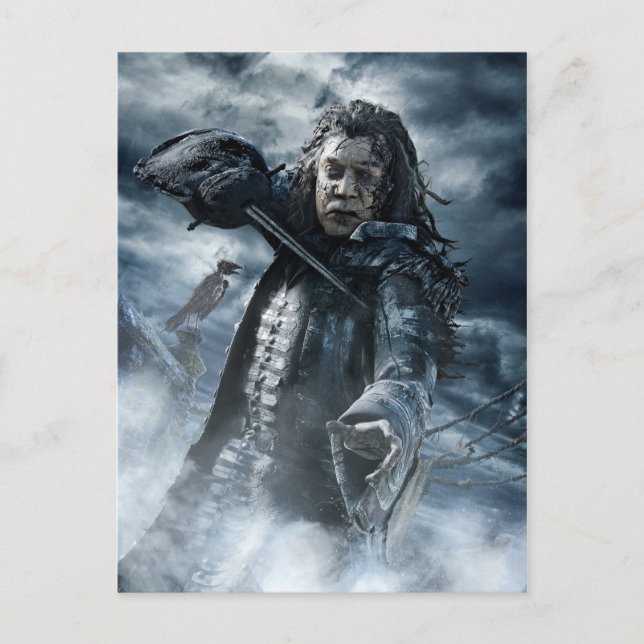 Captain Salazar - The Sea Is Ours! Postcard (Front)