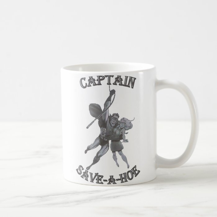 CAPTAIN SAVE A HOE COFFEE MUGS