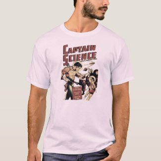 Captain Science #1 Artwork T-Shirt