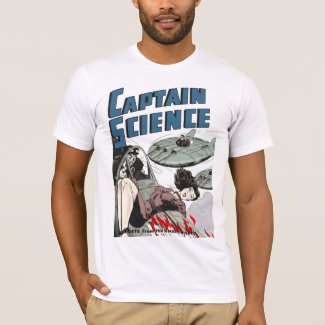 Captain Science #3 Artwork T-Shirt