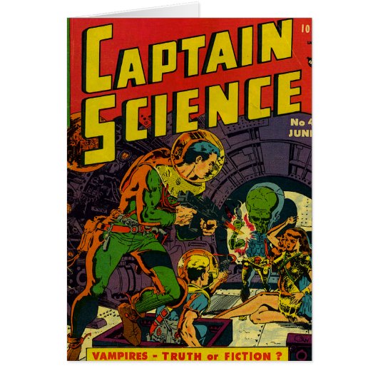 Captain Science Cards (Front)