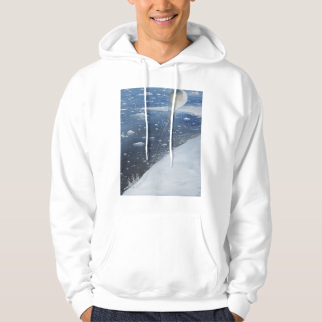 Captain Scott Antarctica's first Aeronaut. 4th Hoodie (Front)