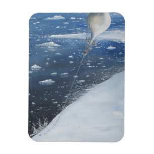 Captain Scott Antarctica's first Aeronaut. 4th Magnet