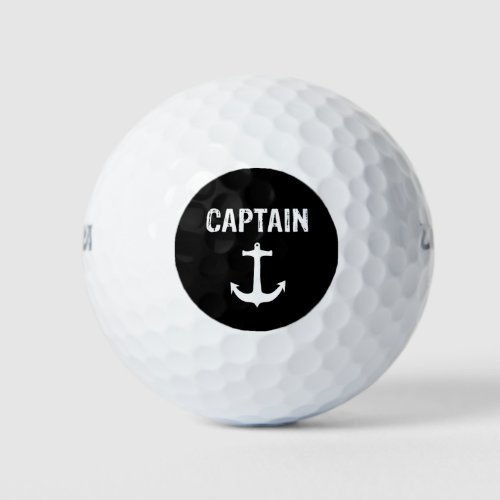 Captain Ship captain  Golf Balls