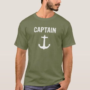 Captain, Ship captain  T-Shirt