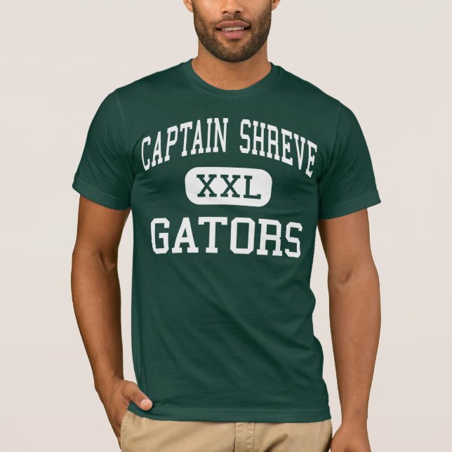 Captain Shreve - GATORS - High - Shreveport T-Shirt (Front)